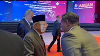 Ketua ASEAN Business Advisory Council (BAC) Indonesia Anindya Bakrie dan&nbsp;Wakil Presiden RI Ma&rsquo;ruf Amin. (Ist)