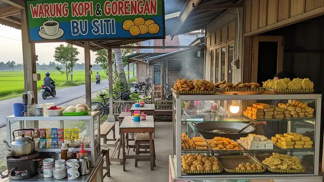 Ide Kombinasi 2 Usaha Makanan Kecil di Rumah Desa Pinggir Jalan
