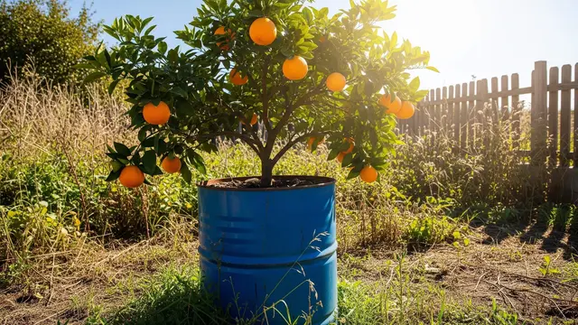 Rekomendasi Tanaman Buah dalam Drum Bekas yang Bisa Berbuah Sepanjang Tahun