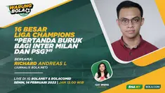 Berita video warung bola episode 4. Membahas persiapan klub-klub jelang babak 16 besar Liga Champions Eropa musim ini.