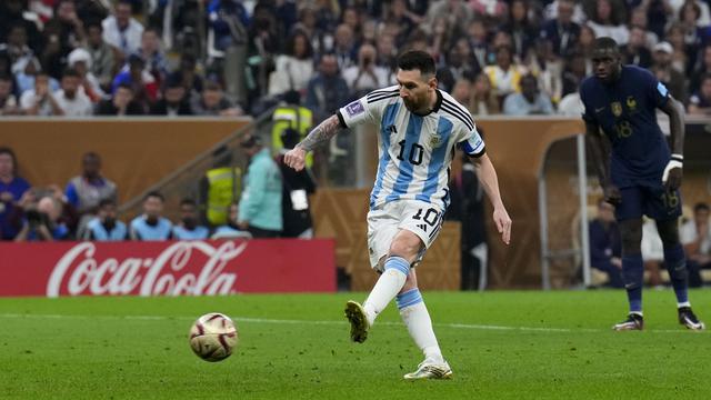 Foto: Dua Gol Mbappe di Babak Kedua Final Piala Dunia 2022 Paksa Argentina Lanjut Bermain di Extra Time