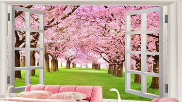 Inspirasi Walpaper Dinding Bunga Bunga Bikin Rumah Makin