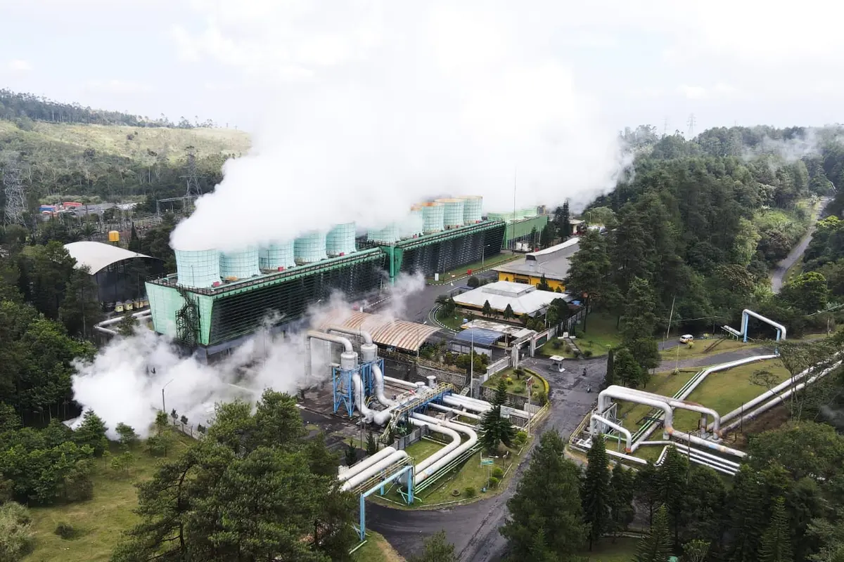 Pembangkit panas bumi atau geothermal. Dok PLN