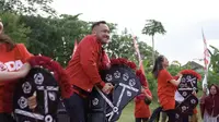 Ketua Umum DPP PSI, Giring Ganesha  di sela-sela acara SODA FEST di Sleman, Yogyakarta, Sabtu (27/5/2023). (Ist)