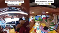 Viral Mobil Disulap Jadi Kamar saat Mudik, Fasilitas Lengkap hingga Ada TV