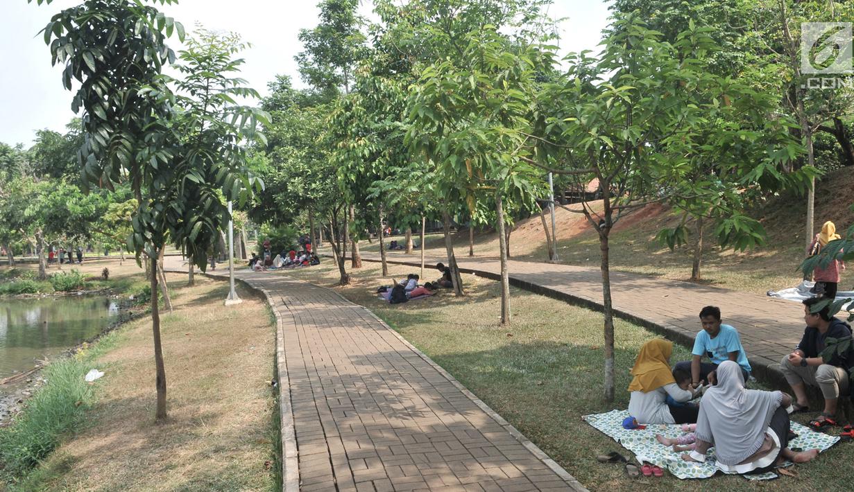 Foto Serunya Piknik Gratis Di Taman Cempaka Lifestyle Liputan6 Com