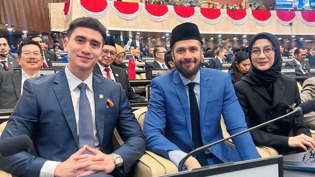 Verrell Bramasta di Gedung DPR-RI. (Istimewa)