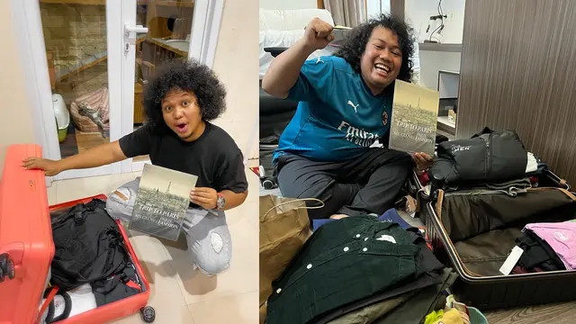 Babe Cabiita dan Marshel Widianto pergi Paris untuk menyaksikan Paris Fashion Week.
