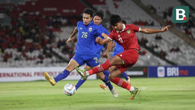 Timnas Indonesia U-20 vs Thailand U-20: Laga Persahabatan