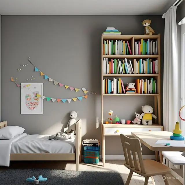 Ilustrasi Kamar Anak.