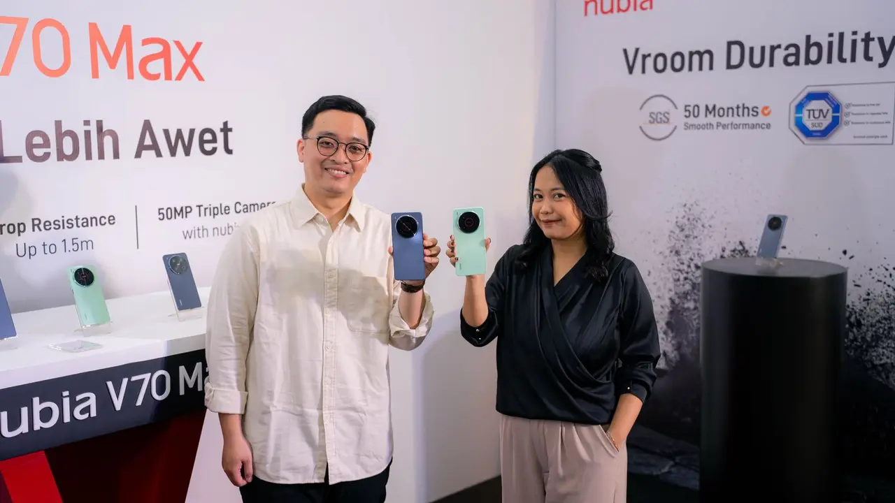 Peluncuran Nubia V70 Max