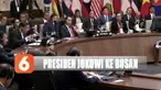 Presiden Jokowi ke Busan menghadiri acara ROK Commemorative Summit bahas evaluasi 30 tahun kerja sama Asean dengan Korea Selatan.
