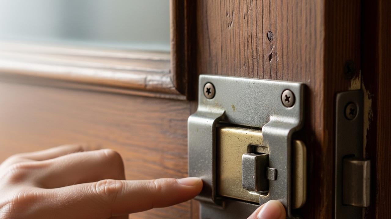 Cara Memperbaiki Pengait Pintu yang Rusak agar Bisa Dipakai Lagi Tanpa Ganti Baru (AI Generated)