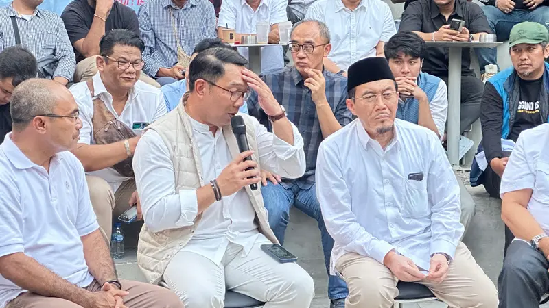 Pasangan bakal cagub dan cawagub Jakarta Ridwan Kamil-Suswono.