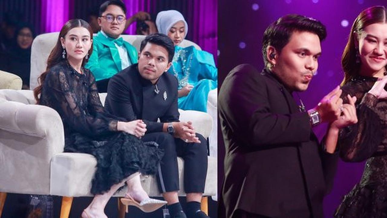 Saling Tatap Mata dan Genggam Tangan, 8 Potret Thariq Halilintar dan Aaliyah Massaid Saat Nyanyi Bareng Pertama Kali di Televisi
