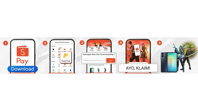 Cara Ikutan & Redeem Hadiah FF di FFNS 2025 Fall Powered by ShopeePay