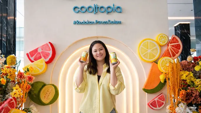 Cooltopia luncurkan rasa baru Yuzu Pomelo dan Melon Orange untuk tubuh yang semakin nyaman. Dok. Kino