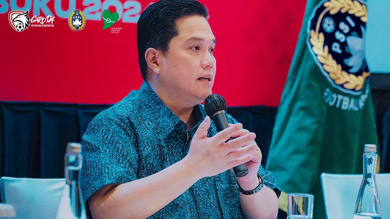 Ketum PSSI Erick Thohir Apresiasi Kinerja Positif PT GSI, Lampaui Target Pendapatan