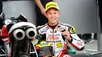 Pebalap Malaysia, Khairul Idham Pawi, kembali menjadi yang tercepat pada balapan Moto3 2016. (Crash)