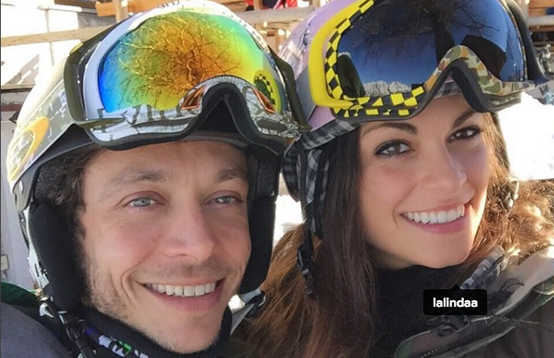 Valentino Rossi dan Linda (Foto/Instagram)