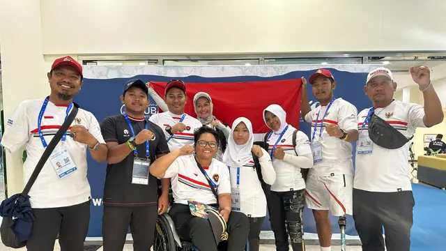 FOTO Tim Para Panahan NPC Indonesia