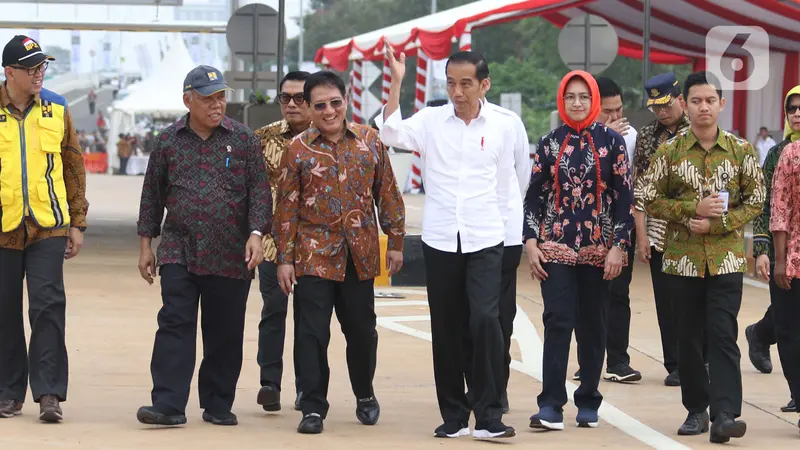 Jokowi Resmikan Jalan Tol Kunciran-Serpong