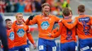 Tor Hogne Aaroy. Striker Norwegia berusia 44 tahun ini memiliki tinggi 204 cm. Ia pensiun pada Januari 2015 bersama Aalesunds FK, klub Norwegia yang dibelanya sejak musim 2001 hingga 2014. Ia total tampil 227 laga dengan torehan 70 gol dan 28 assist. (aafk.no)