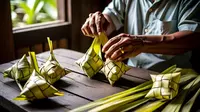 Cara Membuat Ketupat Tradisional dari Janur yang Pulen, Padat, dan Tahan Lama
