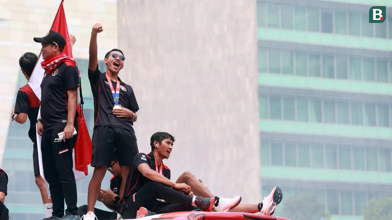 Parade Kemenangan Timnas Indonesia U-22