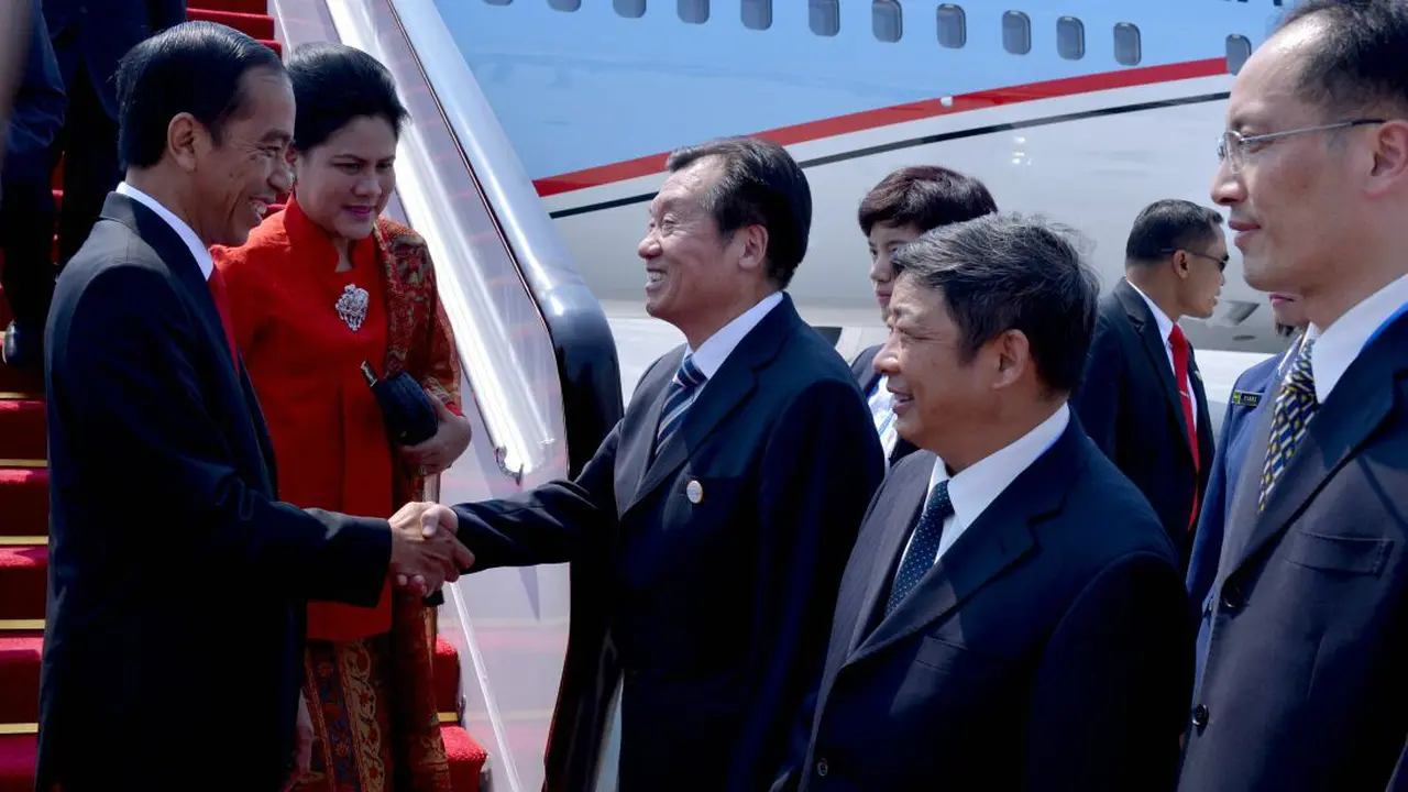 Jokowi tiba di China