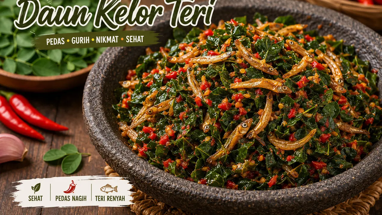 Sambal Daun Kelor Teri