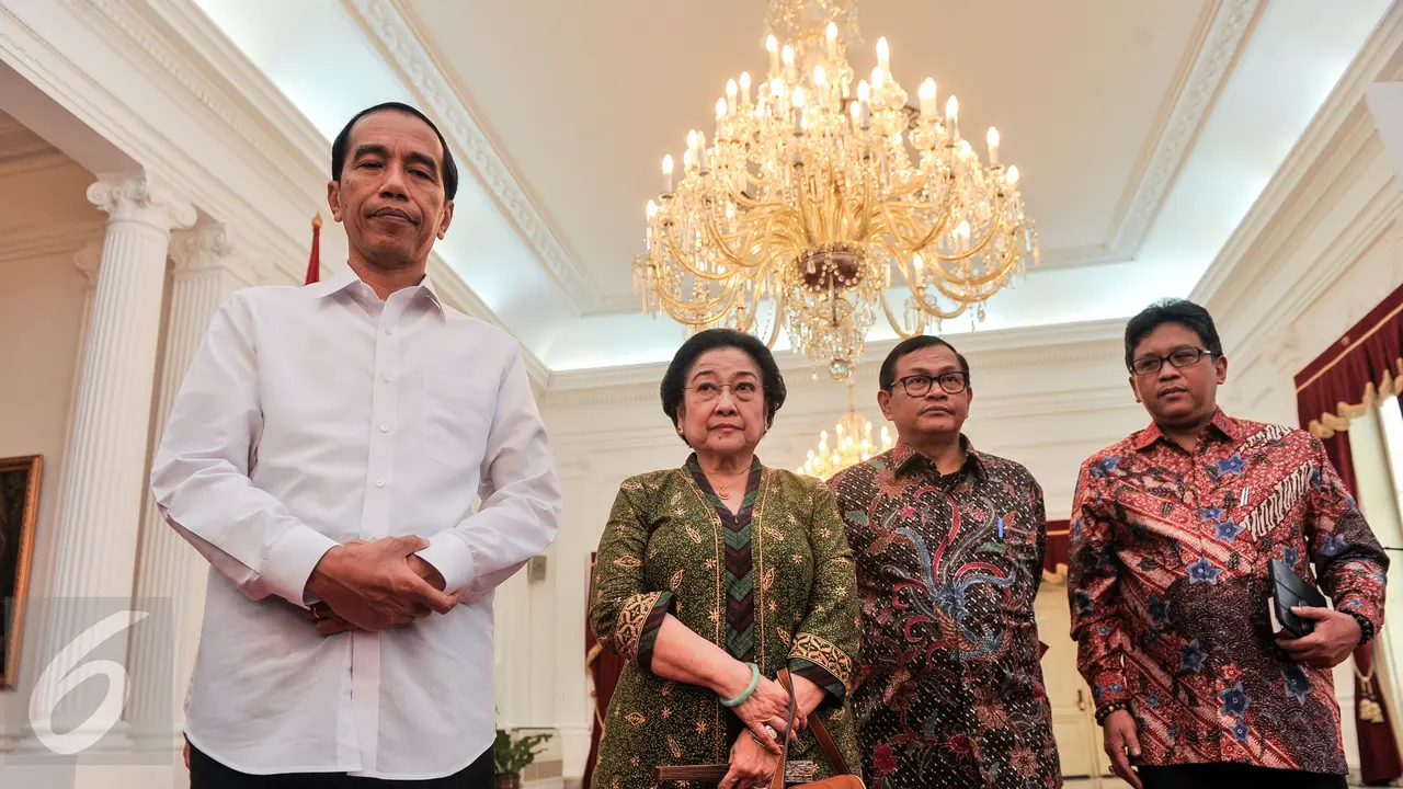 20151024-Jokowi Dan Megawati Gelar Pertemuan Tertutup