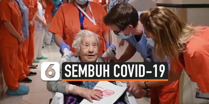 VIDEO: Hebat! Nenek 104 Tahun Berhasil Sembuh dari Covid-19