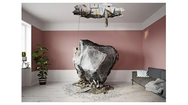8 Potret Desain Interior 3D Ini Menipu Mata, Bak Sungguhan