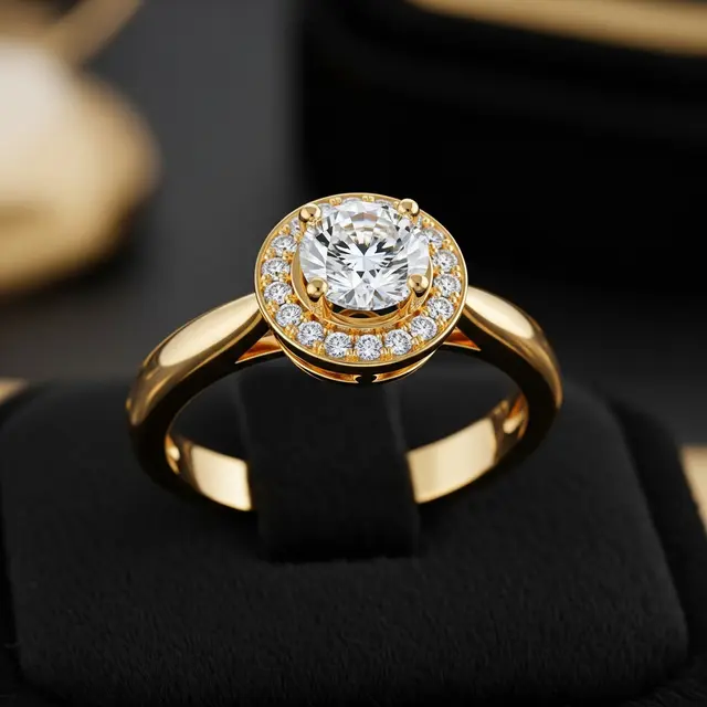 Cincin Emas 10 Gram Desain Mewah