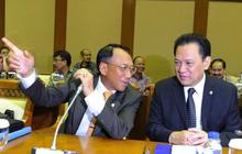 Jero-Agus rapat di Banggar DPR