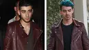 Joe Jonas terlihat di Los Angeles pada hari Selasa, ia dan Zayn Malik memiliki banyak kesamaan, termasuk selera berpakaian dengan memakai jaket kulit warna merah anggur, skinny jeans dan sepatu boot. (via dailymail.co.uk)