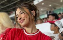 Jennifer Coppen Tonton Timnas Indonesia vs Jepang Langsung di Osaka, Dukung Ayang Justin Hubner