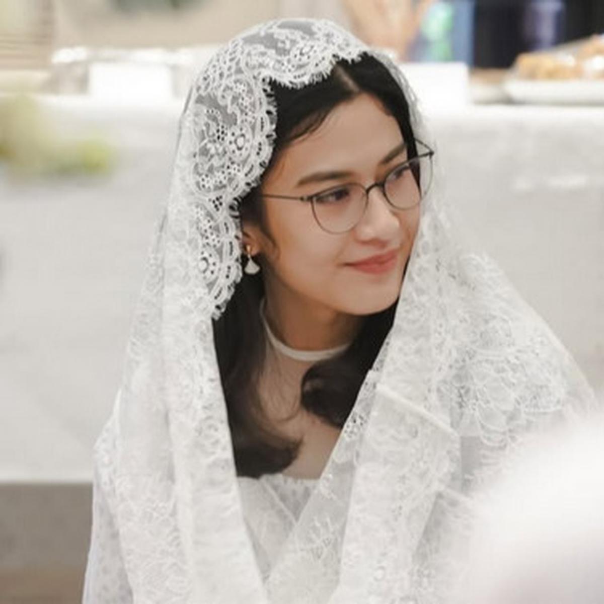 Cantiknya Dian Sastro Berkerudung Putih di Acara Syukuran Ultah Ke-43, Bahagia Bertepatan Malam Nuzulul Qur'an
