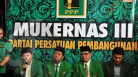 Mukernas PPP Masih Tunggu Kehadiran SDA