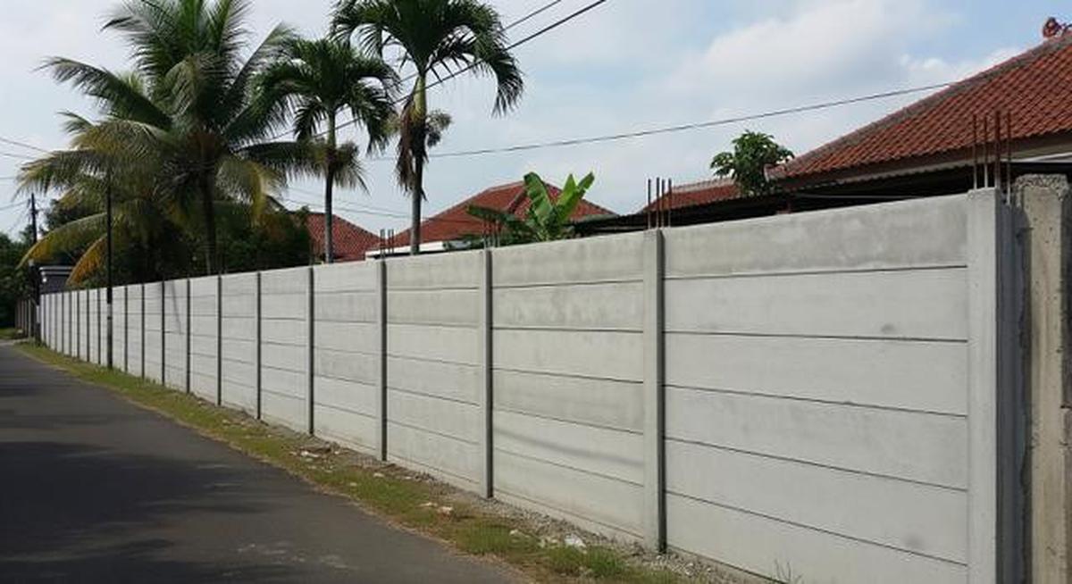 ilustrasi pagar beton