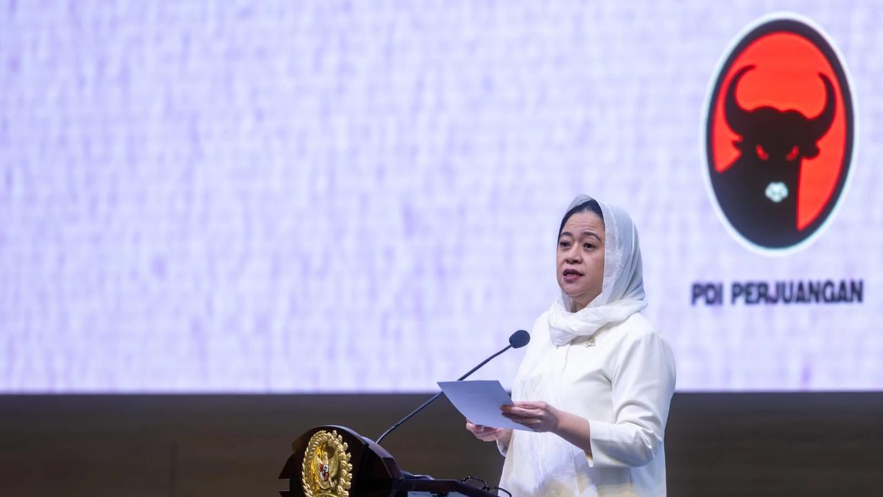 Puan Maharani saat hadir dalam acara Bakti Sosial yang digelar oleh Persaudaraan Istri Anggota (PIA) DPR RI