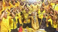 DPD II Partai Golkar Makassar Luncurkan Program G-1 untuk memenangkan usungan di Pilkada Serentak 2018 (Liputan6.com/ Eka Hakim)