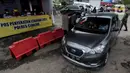 Suasana Pos Penyekatan Lebaran 2021 di Ciloto, Cianjur, Jawa Barat (9/5/2021). Pos penyekatan di parbatasan Bogor dan Cianjur selama 24 jam ini ditujukan kepada kendaraan para pemudik yang selanjutnya akan memutar balik para pemudik dalam upaya pengendalian COVID-19. (merdeka.com/Arie Basuki)