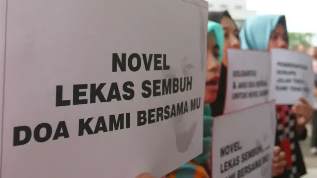 100 Hari Kasus Penyerangan Novel Baswedan, KPK Gelar Doa Bersama
