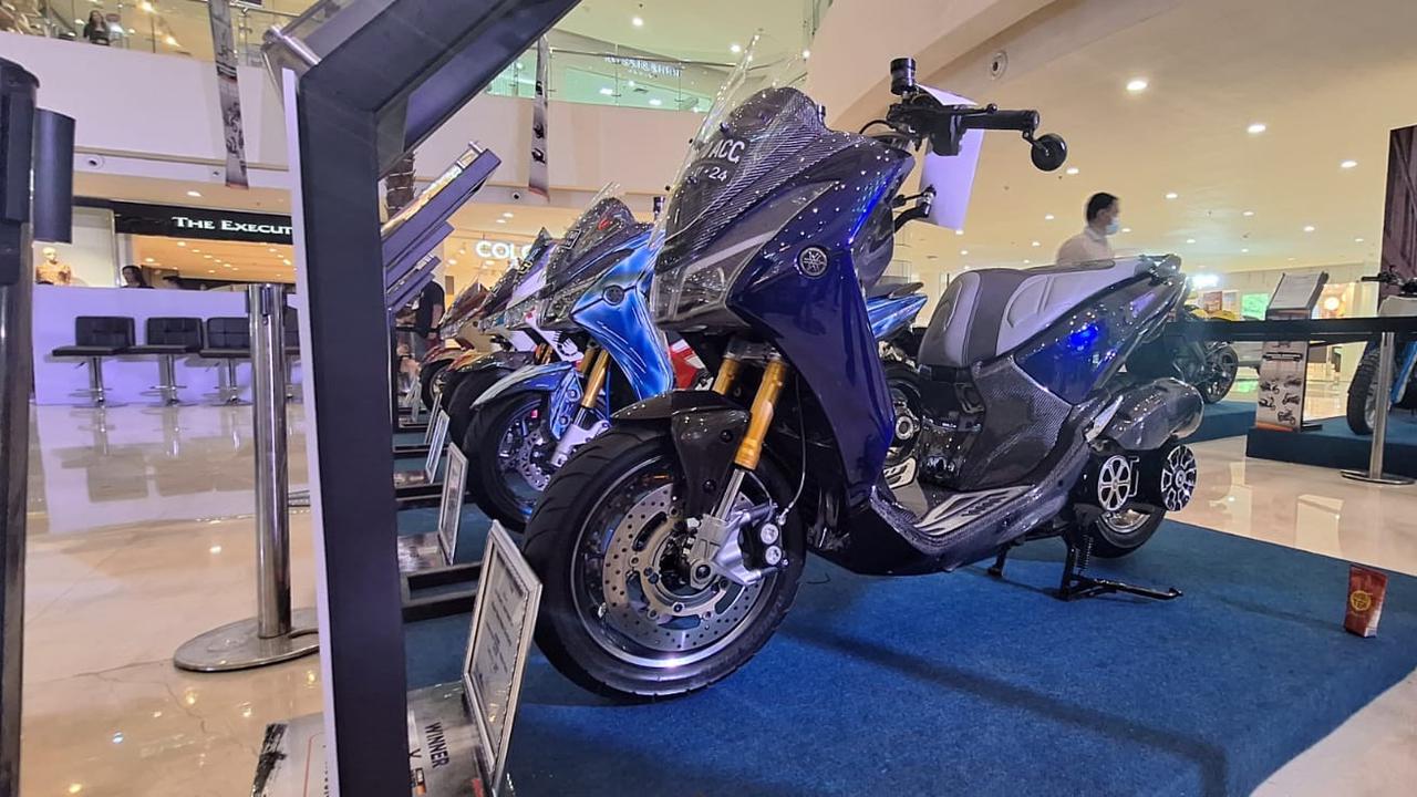 Tampil Keren, 704 Modifikator Yamaha Maxi dan Yard Built 2023 Adu Ganteng di Cibinong (Arief A/Liputan6.com)