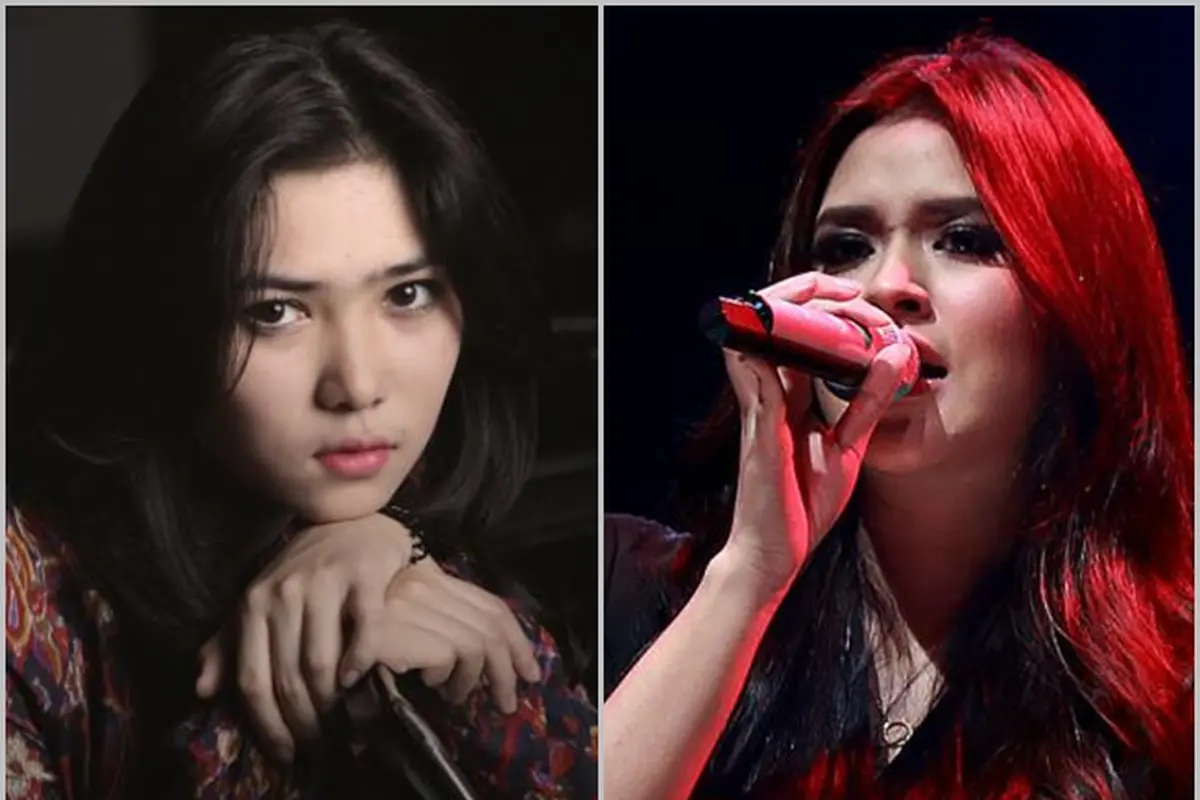 Raisa Andriana dan Isyana Sarasvati