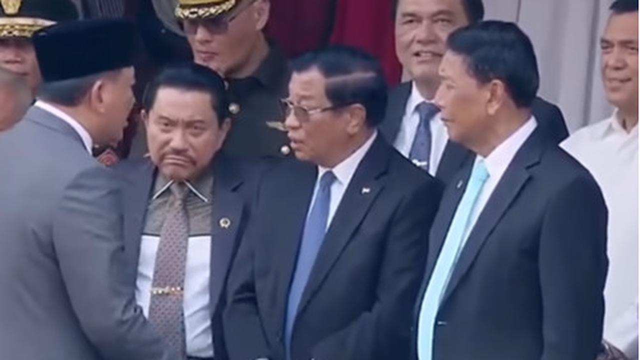 Menhan Sjafrie Sjamsoeddin dan Tiga Jenderal Senior