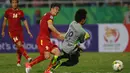 Le Cong Vinh. Eks striker Vietnam berusia 37 tahun yang telah pensiun pada Desember 2016 ini juga tercatat sebagai pemain dengan dengan jumlah gol terbanyak ketiga di Piala AFF sepanjang masa. Ia juga total mencetak 15 gol di Piala AFF, namun tanpa satu kali pun meraih gelar top skor pada edisi yaang diikutinya. (AFP/Hoang Dinh Nam)