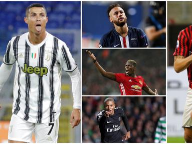 Wabah virus corona masih terus mengancam dan tak pandang bulu dalam menyasar mangsanya. Baru-baru ini dikabarkan bahwa megabintang asal Portugal Cristiano Ronaldo yang menjadi korbanya. Berikut pemain top dunia yang bernasib sama dengan CR7.